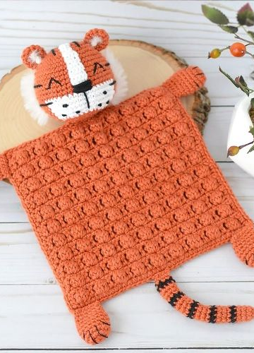 10 Crochet Security Blanket Free Patterns