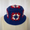 14 Crochet Granny Square Hat Free Patterns