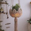7 Macrame Leaf Plant Hanger Free Patterns