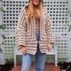 10 Crochet Hooded Hexagon Cardigan Free Patterns