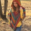 10 Hooded Poncho Free Crochet Patterns