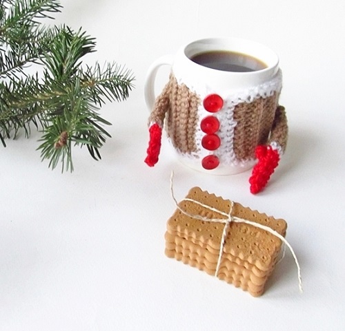 Easy and Cute Coffee Mug Cover Crochet Pattern 3