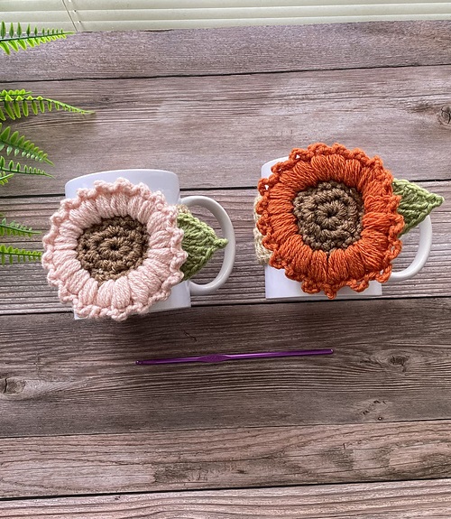 Coffee Mug Cover Free Crochet Pattern 1