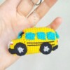 13 Crochet Vehicle Keychain Free Patterns