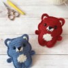 14 Crochet Pocket Teddies Free Patterns