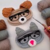 16 Crochet Animal Glass Holders Free Patterns