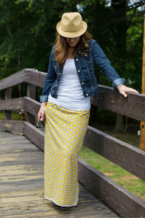 Simple Maxi Skirt 