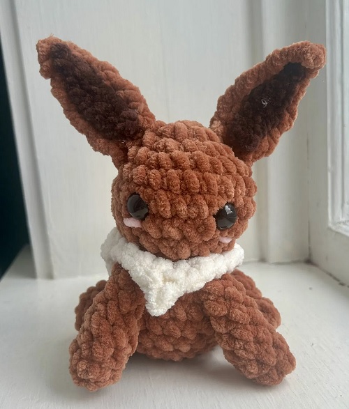 Unique Eevee Free Crochet Pattern 2