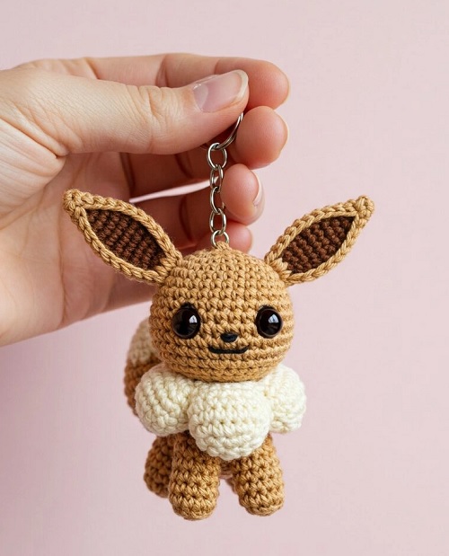 Unique Eevee Free Crochet Pattern 7