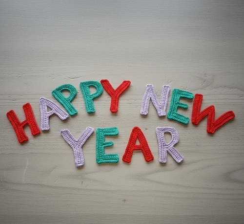 Happy New Year letters