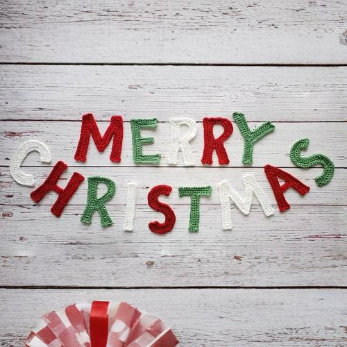 Merry Christmas letters