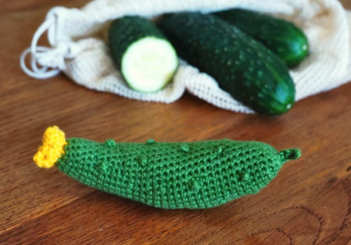 Cucumber Veggie Crochet Pattern