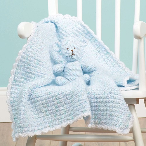 A delightful teddy lovey