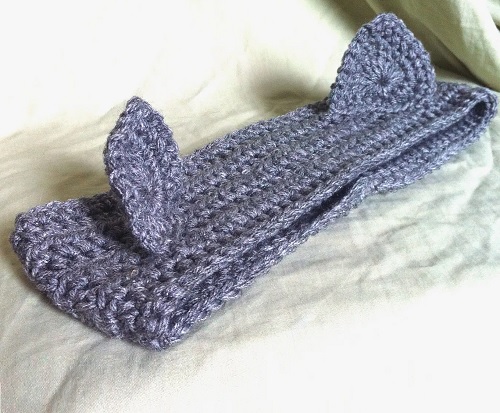 Crochet Animal Ear Warmer Free Patterns 8
