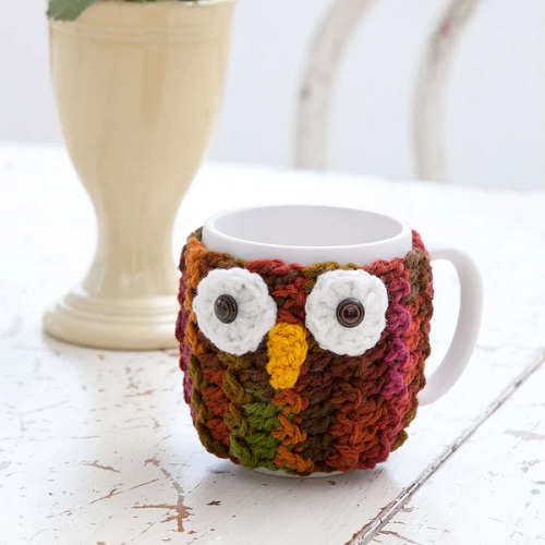 Coffee Mug Cover Free Crochet Pattern 3