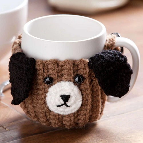 Easy and Cute Coffee Mug Cover Crochet Pattern 2