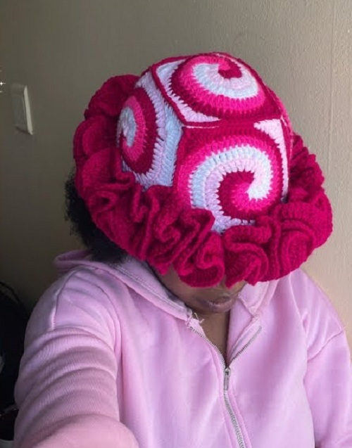 Playful Crochet Ruffle Hat Pattern To Try This Season