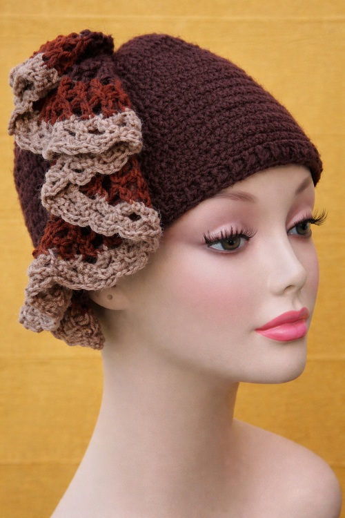 Hat with Ruffle
