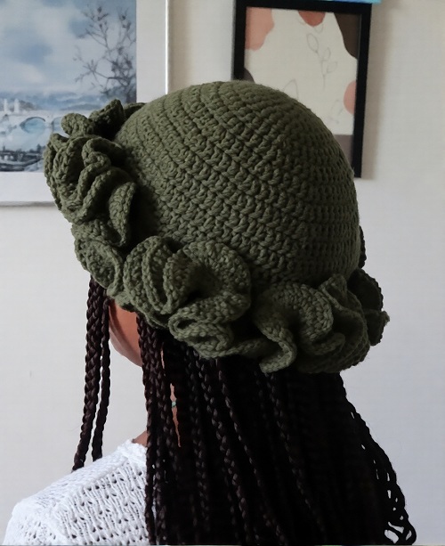 Crochet Ruffle Hat Tutorial