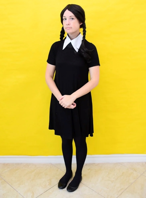Wednesday Addams Inspired Halloween Costume