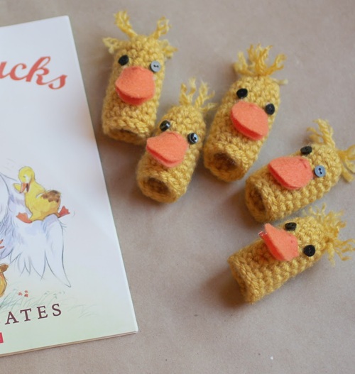 Duck Finger Puppets