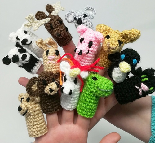 15 Animal Finger Puppets