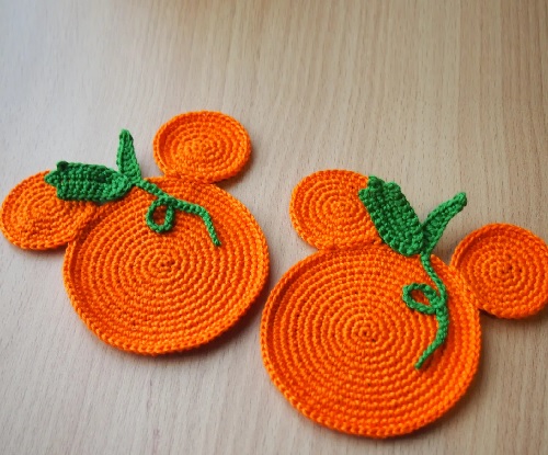 Pumpkin coaster