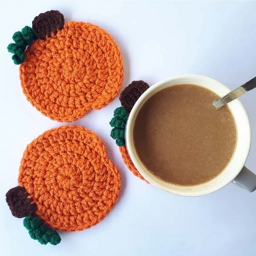 Pumpkin coaster 2