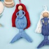 6 Macrame Mermaid Dolls Wall Hanging Free Patterns