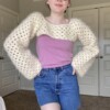 7 Crochet Granny Square Bolero Free Patterns