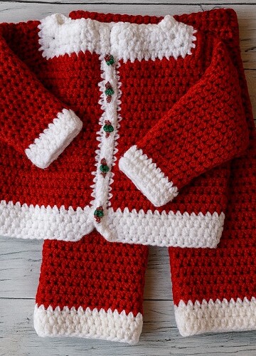 7 Festive Baby Outfits Free Crochet Patterns