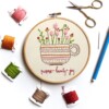7 Tea Embroidery Free Patterns