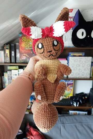 8 Unique Eevee Free Crochet Patterns