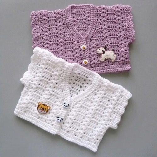 Crochet Baby Bolero Free Patterns 1