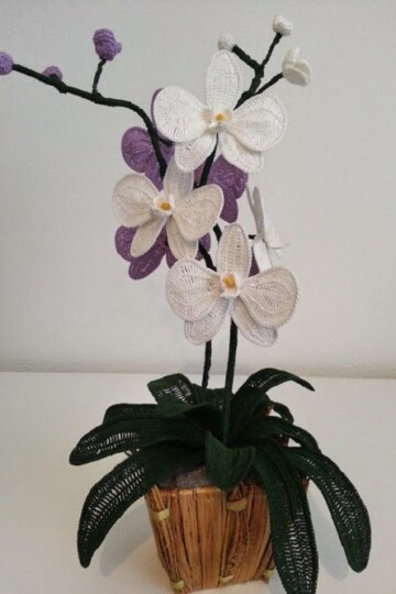 9 Crochet Orchid Free Patterns