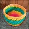 10 Scrap Yarn Basket Free Crochet Patterns