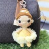 11 Crochet Doll Keychain Free Patterns