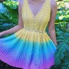 12 Peplum Dress Free Crochet Patterns