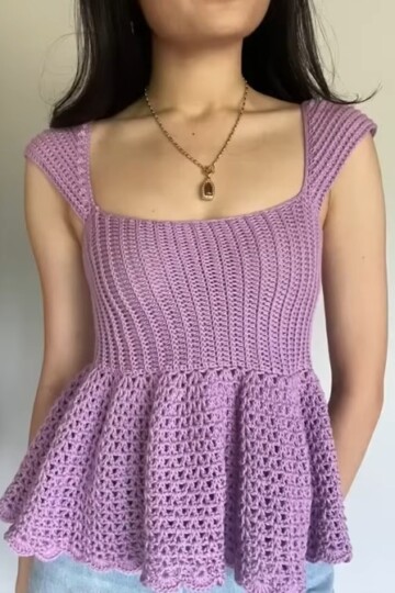 17 Crochet Baby Doll Top Free Patterns