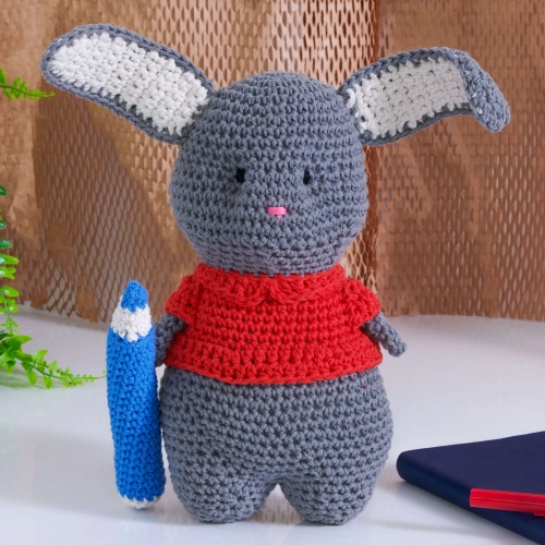 Ronnie the Rabbit Crochet Toy