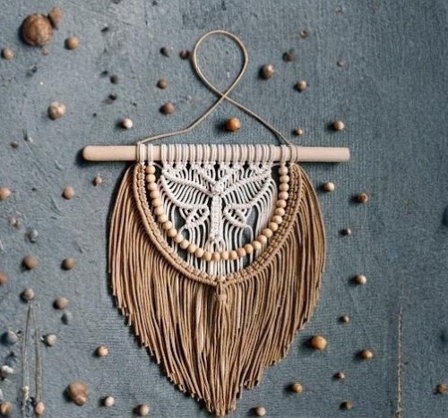 Macrame Wall-Hanging Butterfly