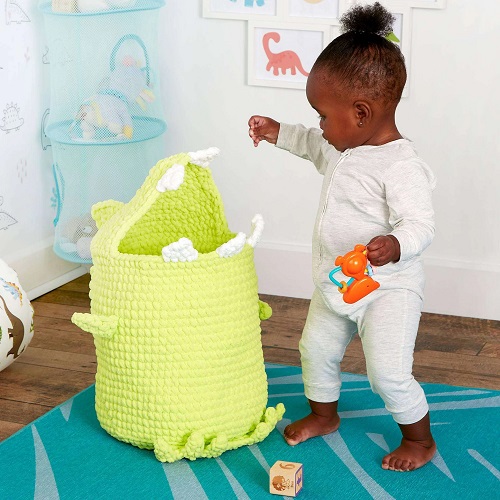 Dinosaur Toy Storage Basket