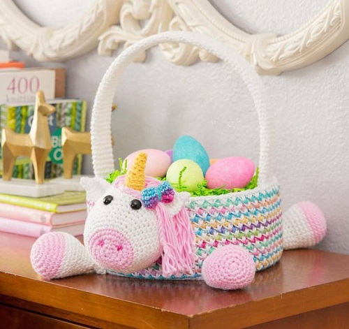 Unicorn Easter Basket