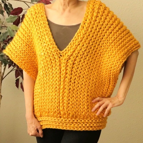 Crochet Super Chunky Vest