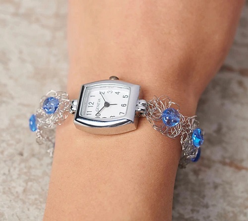 Crochet Wire Watch Strap