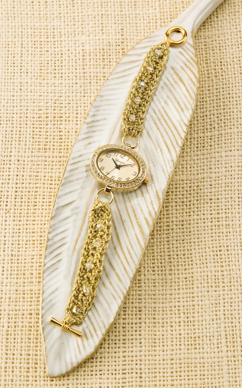 Luxe Crocheted Watch Band