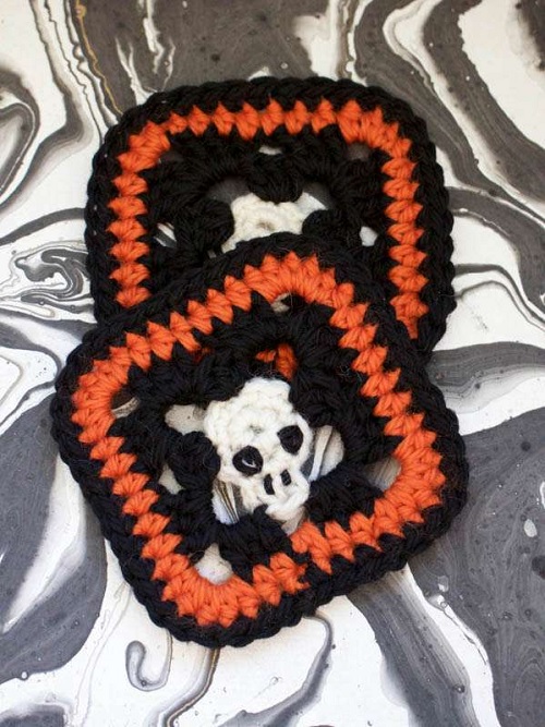 skull coasters