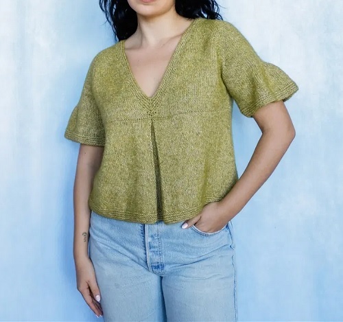 Pleated Top