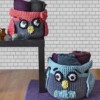 24 Crochet Animal Baskets Free Patterns