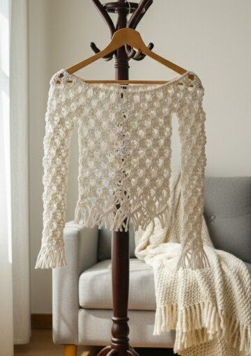 5 Macrame Sweater Free Patterns